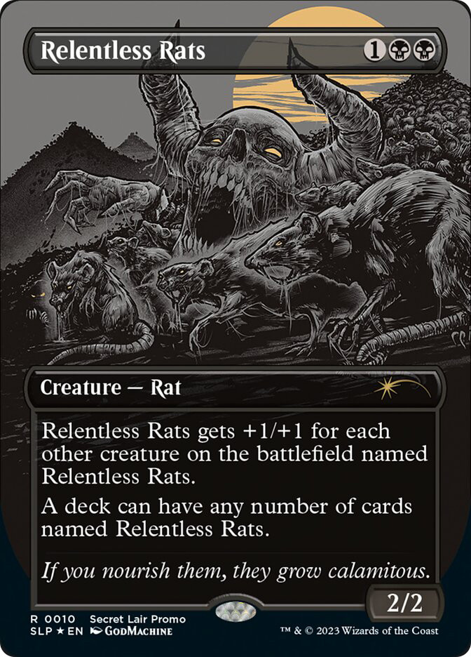 Relentless Rats (Secret Lair Promo) | Secret Lair Drop | Star City