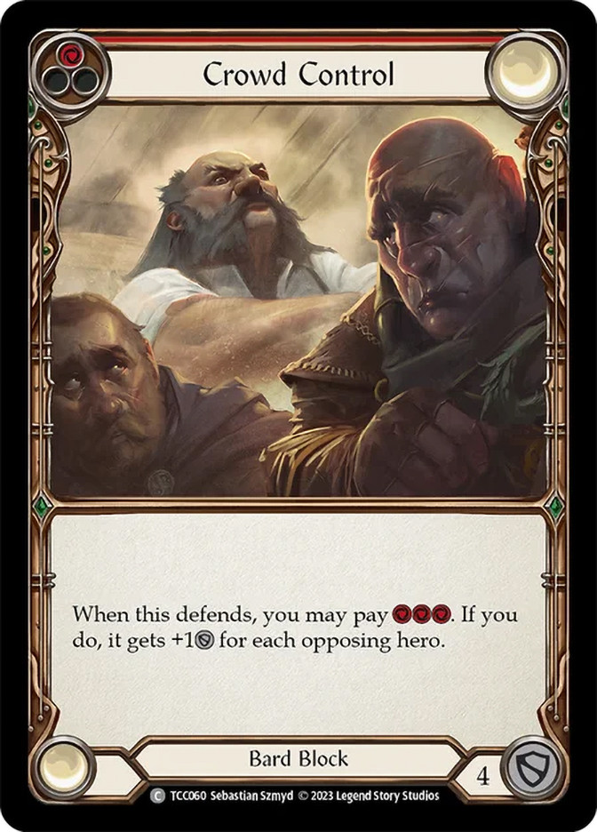 Control Red Commander Crowd Control (Red) | Round the Table | Star City Games