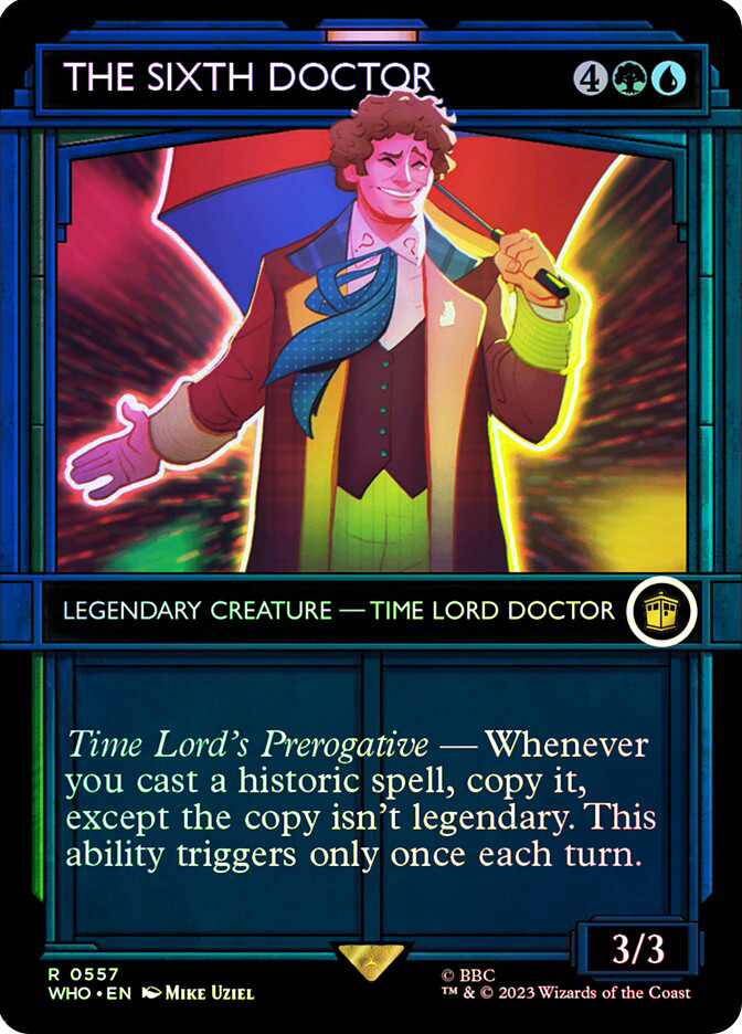 The Sixth Doctor | Doctor Who Commander | Star City Games