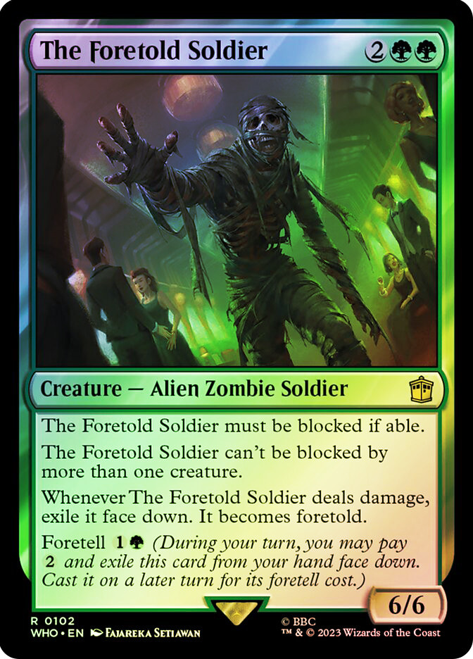 The Foretold Soldier | Doctor Who Commander | Star City Games