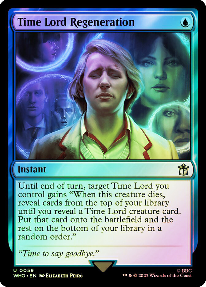 Time Lord Regeneration