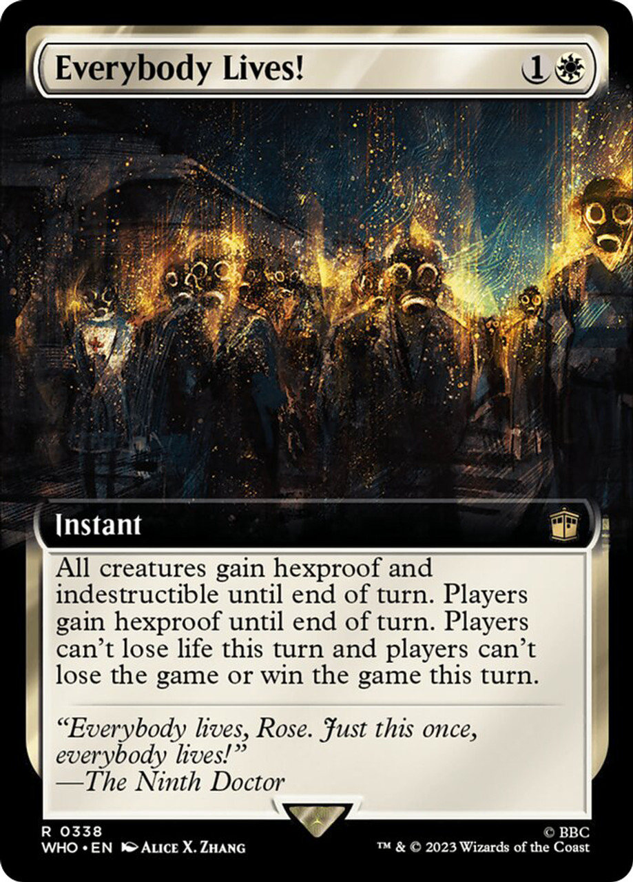 Everybody Lives! (Extended Art) | Doctor Who Commander