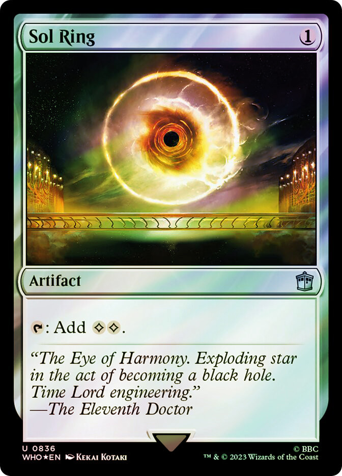 Sol Ring | Doctor Who Commander | Star City Games