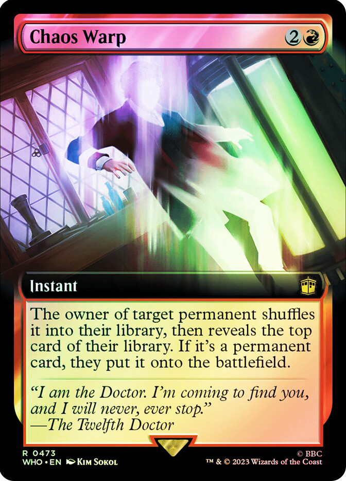 mtg cards like chaos warp Magic the Gathering Chaos Warp 2022 Double Masters main image 1