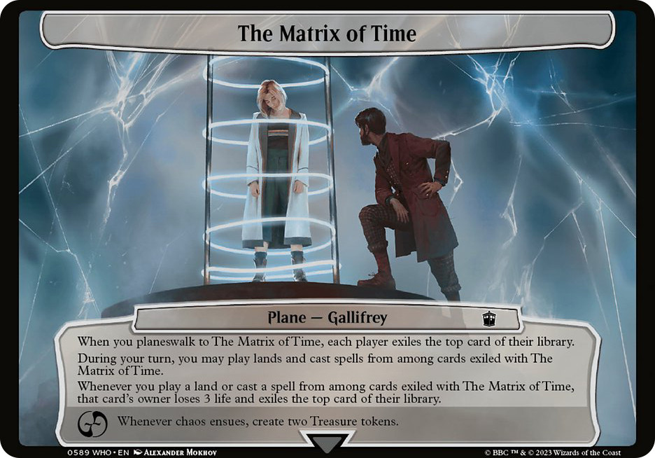 The Matrix of Time | Doctor Who Commander | Star City Games The Matrix of Time | Doctor Who Commander | Star City Games