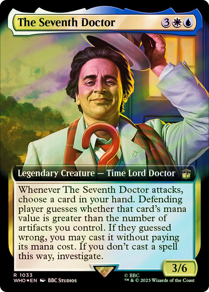 tenth doctor mtg card 2023 MTG Doctor Who – The Tenth Doctor #561 Serialized Showcase Foil – –  RNG-Gamez main image 0