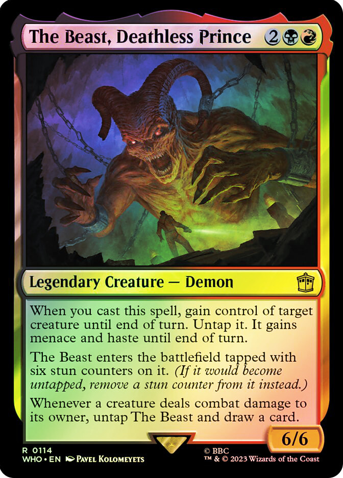 The Beast, Deathless Prince | Doctor Who Commander | Star City Games