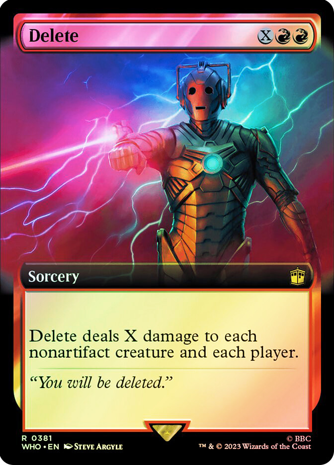 Delete | Doctor Who Commander | Star City Games