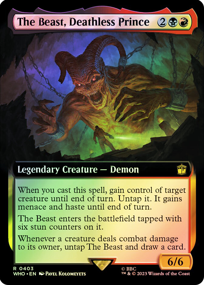 The Beast, Deathless Prince | Doctor Who Commander | Star City Games