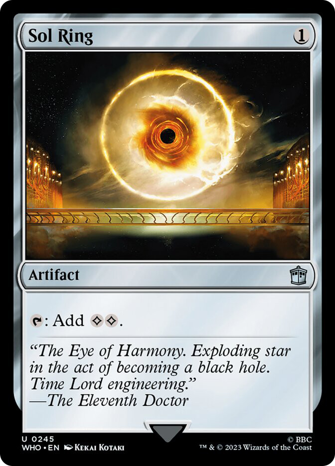 Sol Ring | Doctor Who Commander | Star City Games