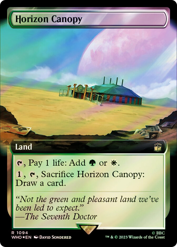 Horizon Canopy | Doctor Who Commander | Star City Games
