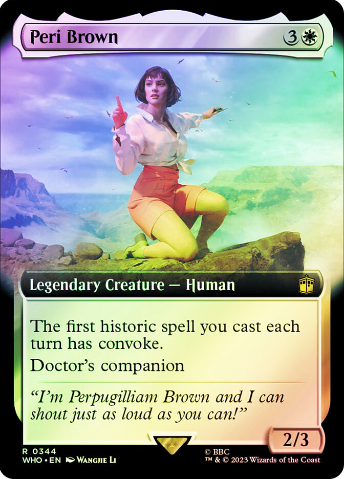 Peri Brown | Doctor Who Commander | Star City Games