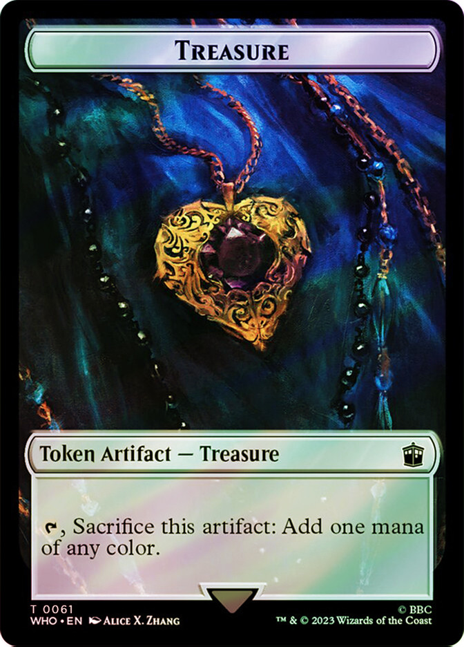 Treasure Token} // {Warrior Token} | Doctor Who Commander | Star
