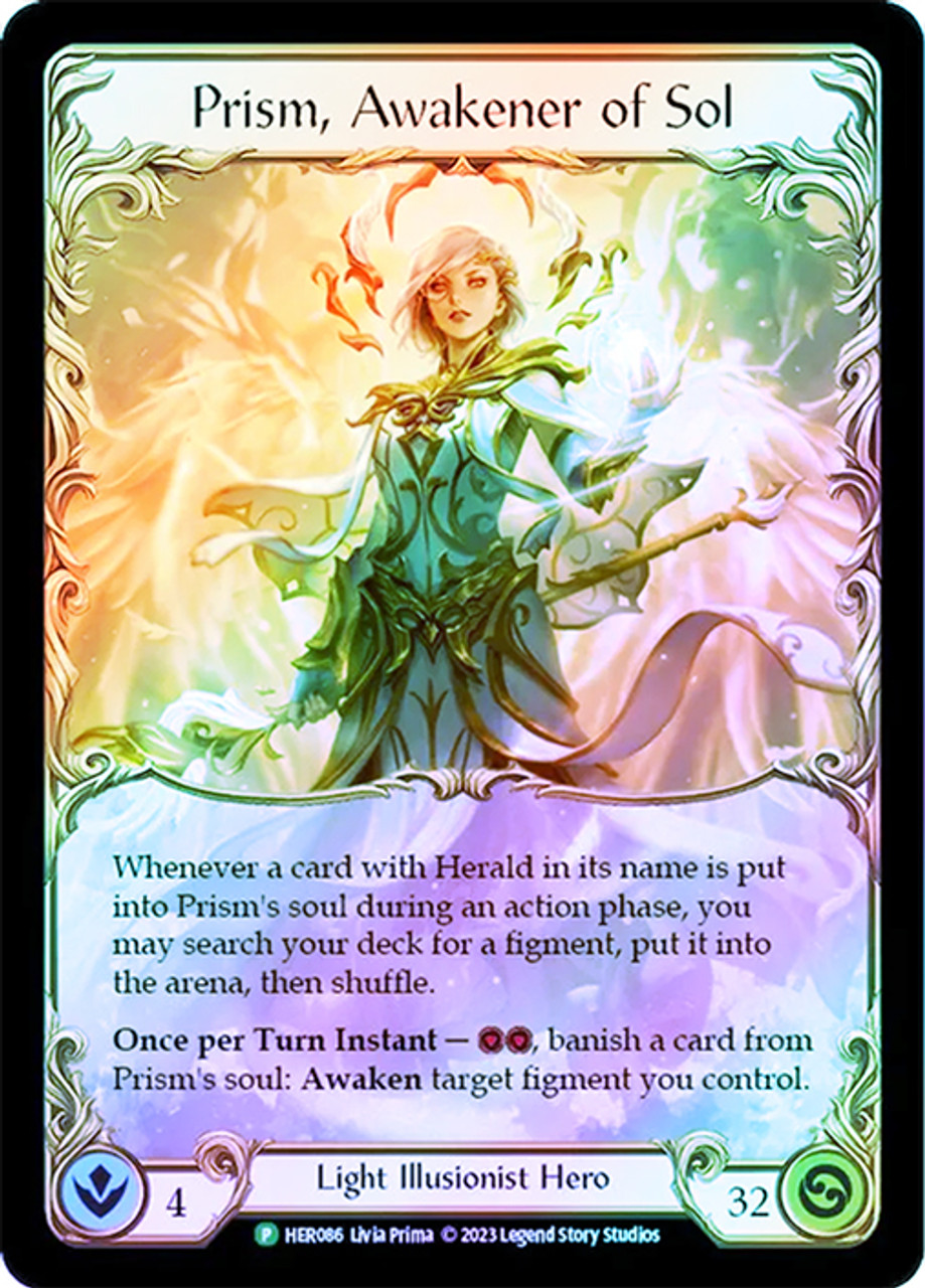 Prism, Awakener of Sol [SGL-FAB-PRM-HER_086-ENC]