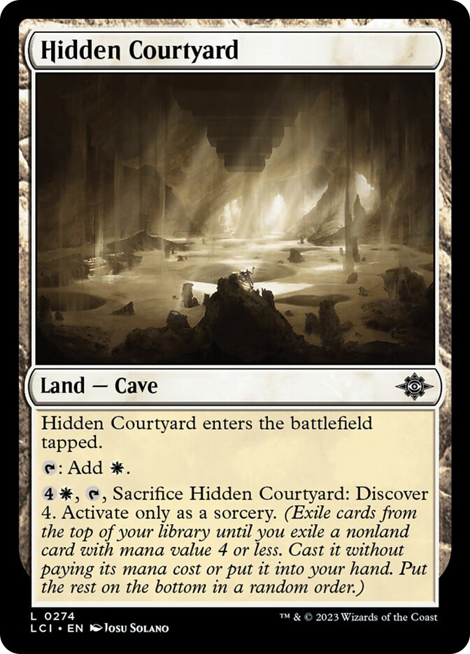 Hidden Courtyard | The Lost Caverns of Ixalan | Star City Games