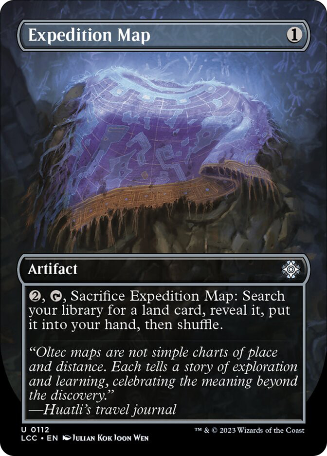 Expedition Map | The Lost Caverns of Ixalan Commander | Star City Games