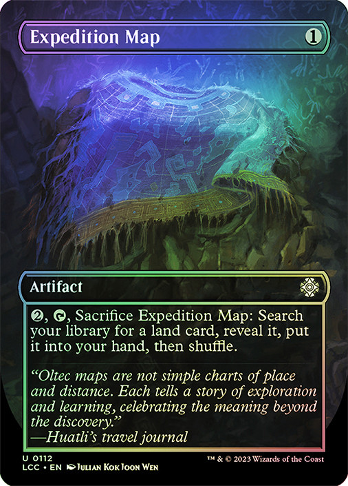 mtg cards like expedition map Magic The Gathering - (201) Javad Nasrin Expedition Map | Foundations MTG
