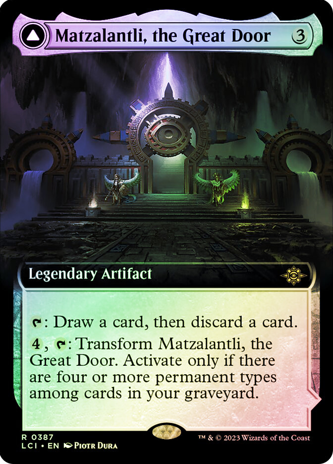 Matzalantli, the Great Door // The Core | The Lost Caverns of