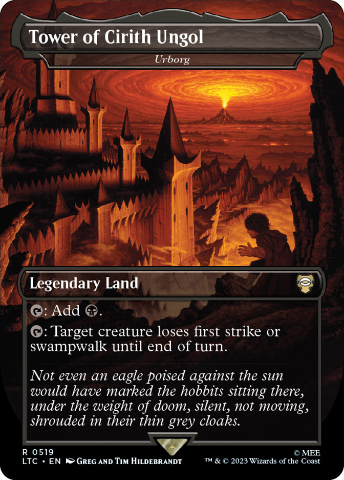 MTG Urborg, Tower of Cirith Ungol 英語 Urborg (Tower of Cirith Ungol) | The Lord of the Rings Commander