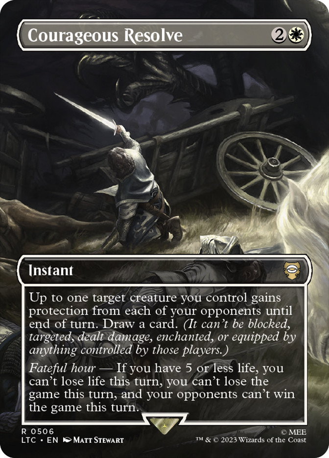 Courageous Resolve | The Lord of the Rings Commander | Star City Games