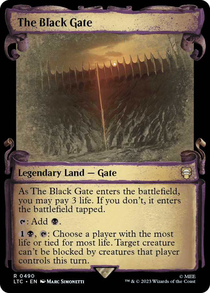 The Black Gate | The Lord of the Rings Commander | Star City Games The Black Gate | The Lord of the Rings Commander | Star City Games