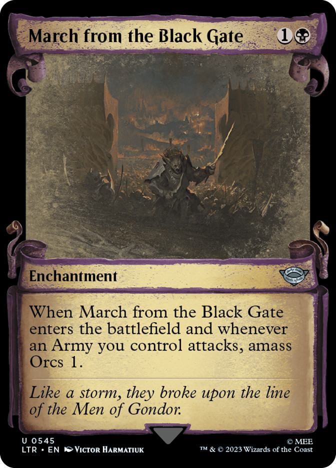 mtg lord of the rings black cards Magic Gathering - The the If you do MTG SAURON, LORD OF THE