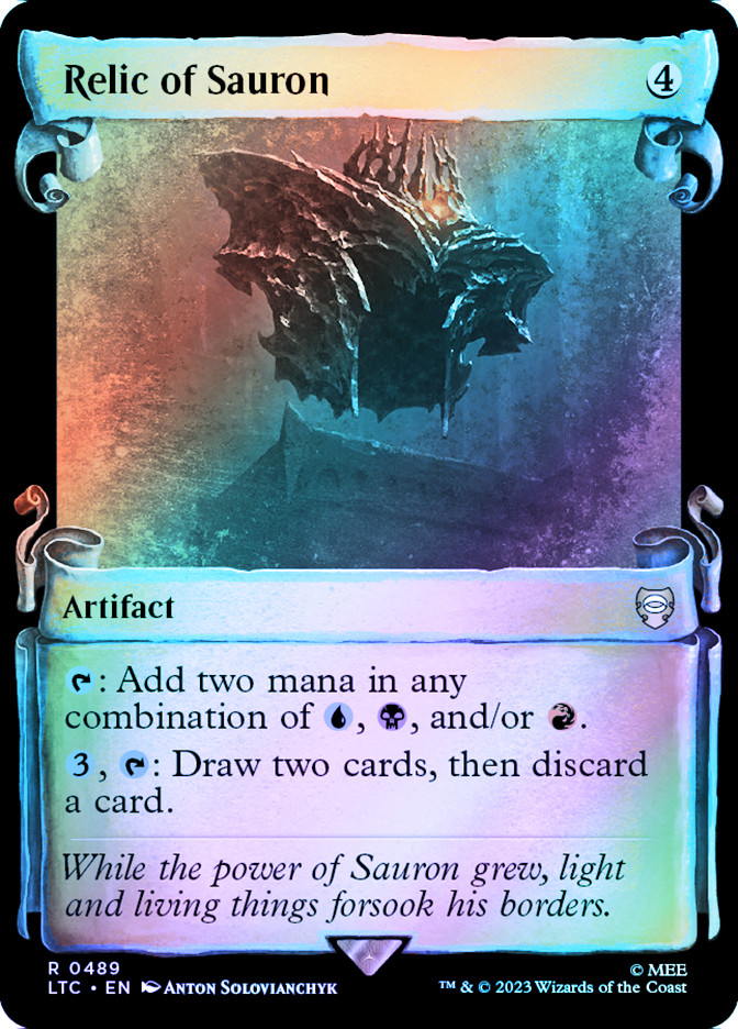 Relic of Sauron | The Lord of the Rings Commander | Star City Games