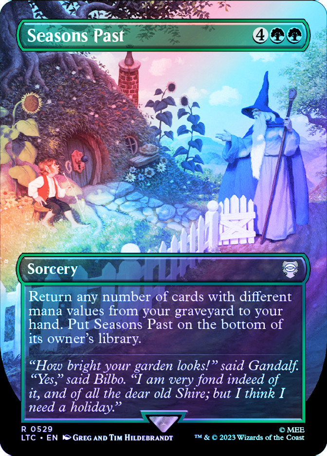 mtg season cards 25 Random Rare Foils/Mythics/Planeswalkers : Toys & Games The Gathering Season of Loss 0112 Bloomburrow