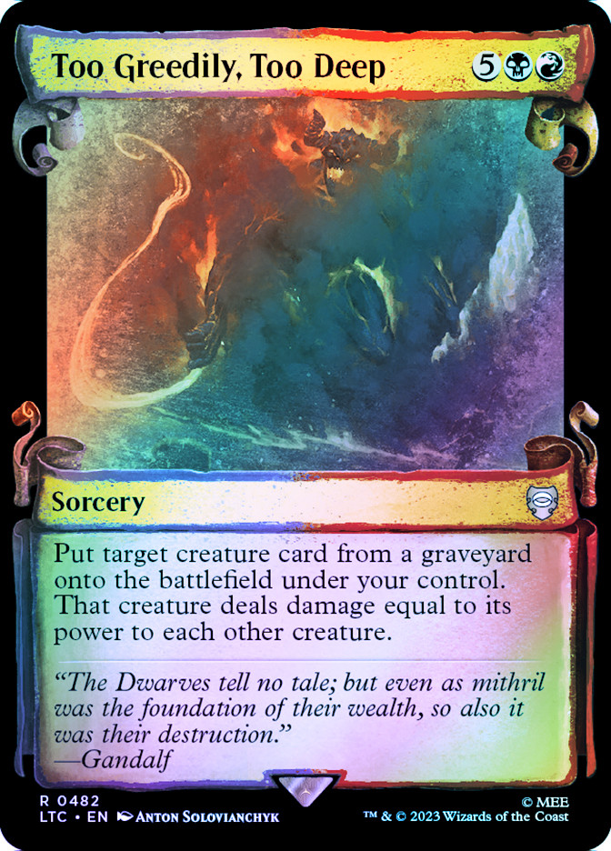 Too Greedily, Too Deep | The Lord of the Rings Commander | Star