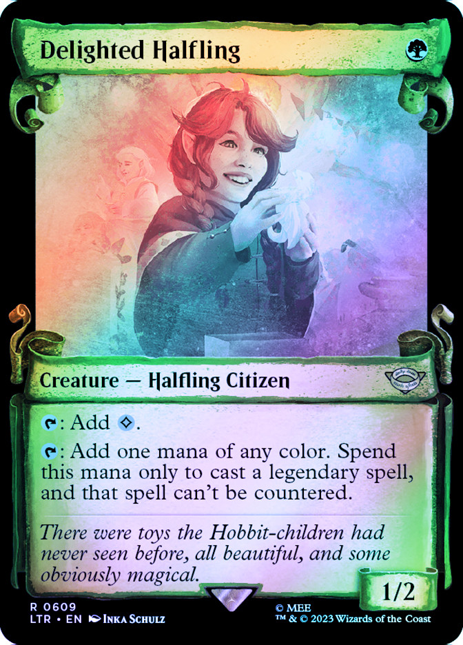 Delighted Halfling | The Lord of the Rings | Star City Games Delighted Halfling | The Lord of the Rings | Star City Games