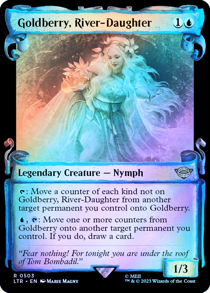 goldberry mtg card Amazon.com: Elite Commander Mill/Pump Deck - The Wise Mothman - Sultai  Green Blue Black - EDH cEDH - 100 Card - Custom MTG Deck