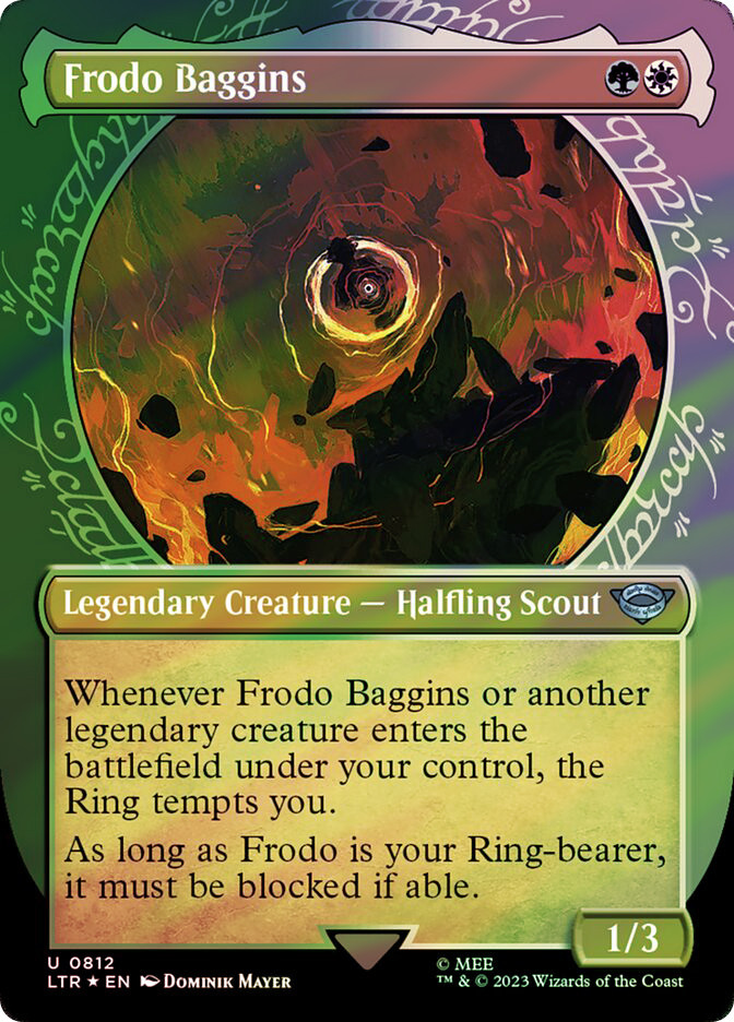 frodo baggins mtg card Frodo Baggins (#320) (showcase)