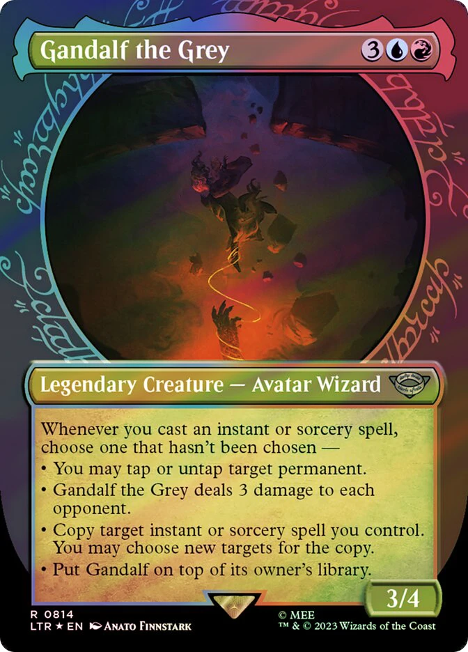 gandalf the grey mtg card The Lord of the Rings: Tales of Middle-earth 0207 Gandalf the Grey | The