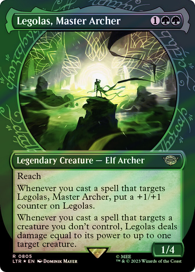 legolas card mtg Legolas, Counter of Kills