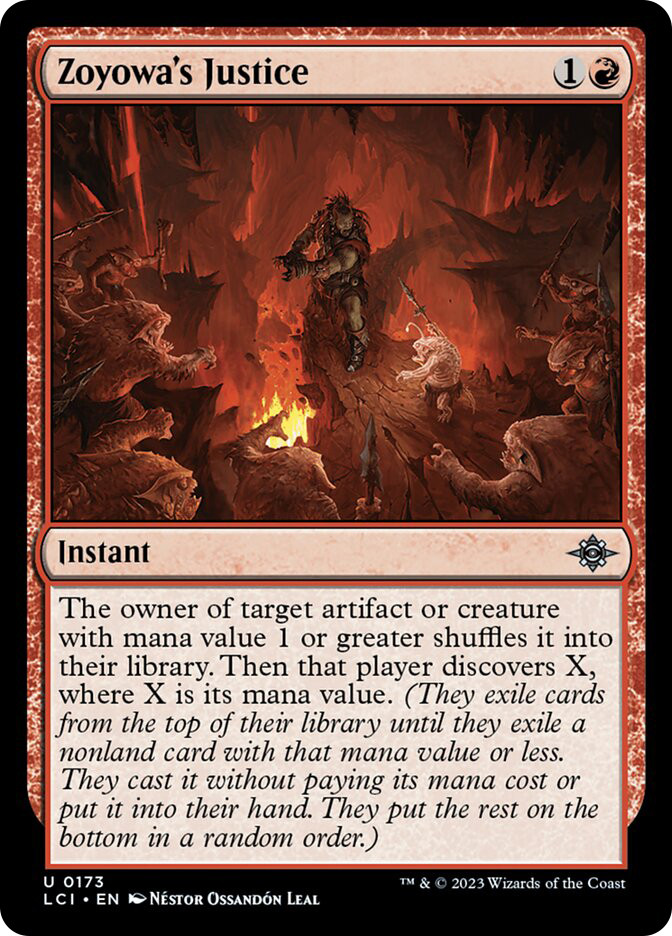 mtg ixalan card values Squirming Emergence [The Lost Caverns of Prerelease Cards] Zoyowa's Justice