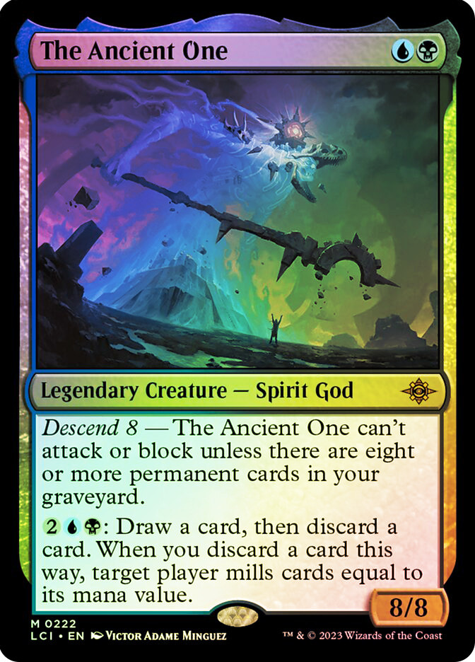 mtg ixalan card values The Ancient One | The Lost Caverns of Put the rest on the bottom in a random order.) The Lost Caverns of Ixalan (LCI) #218 Illustrated by Loc Canavaggia Magic Pantlaza, Sun-Favored · The Lost