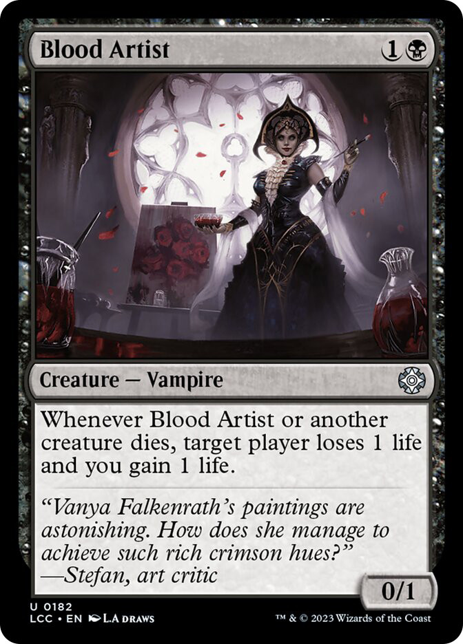 Blood Artist | The Lost Caverns of Ixalan Commander | Star City Games Blood Artist | The Lost Caverns of Ixalan Commander | Star City Games