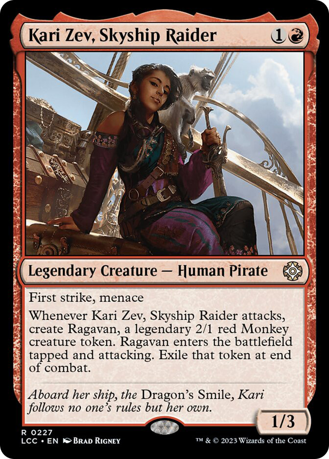 Kari Zev, Skyship Raider | The Lost Caverns of Ixalan Commander