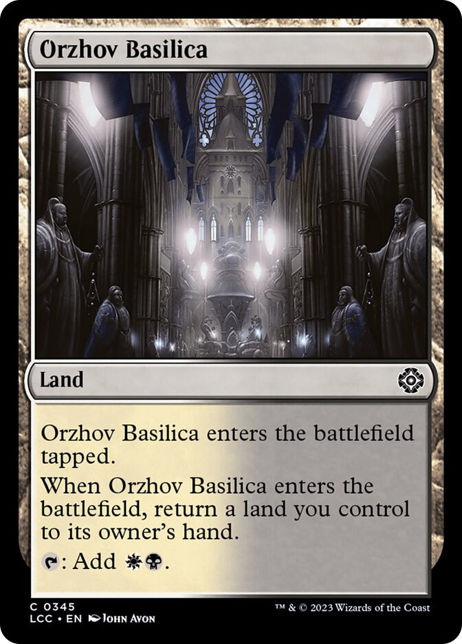 Orzhov Basilica | The Lost Caverns of Ixalan Commander | Star City