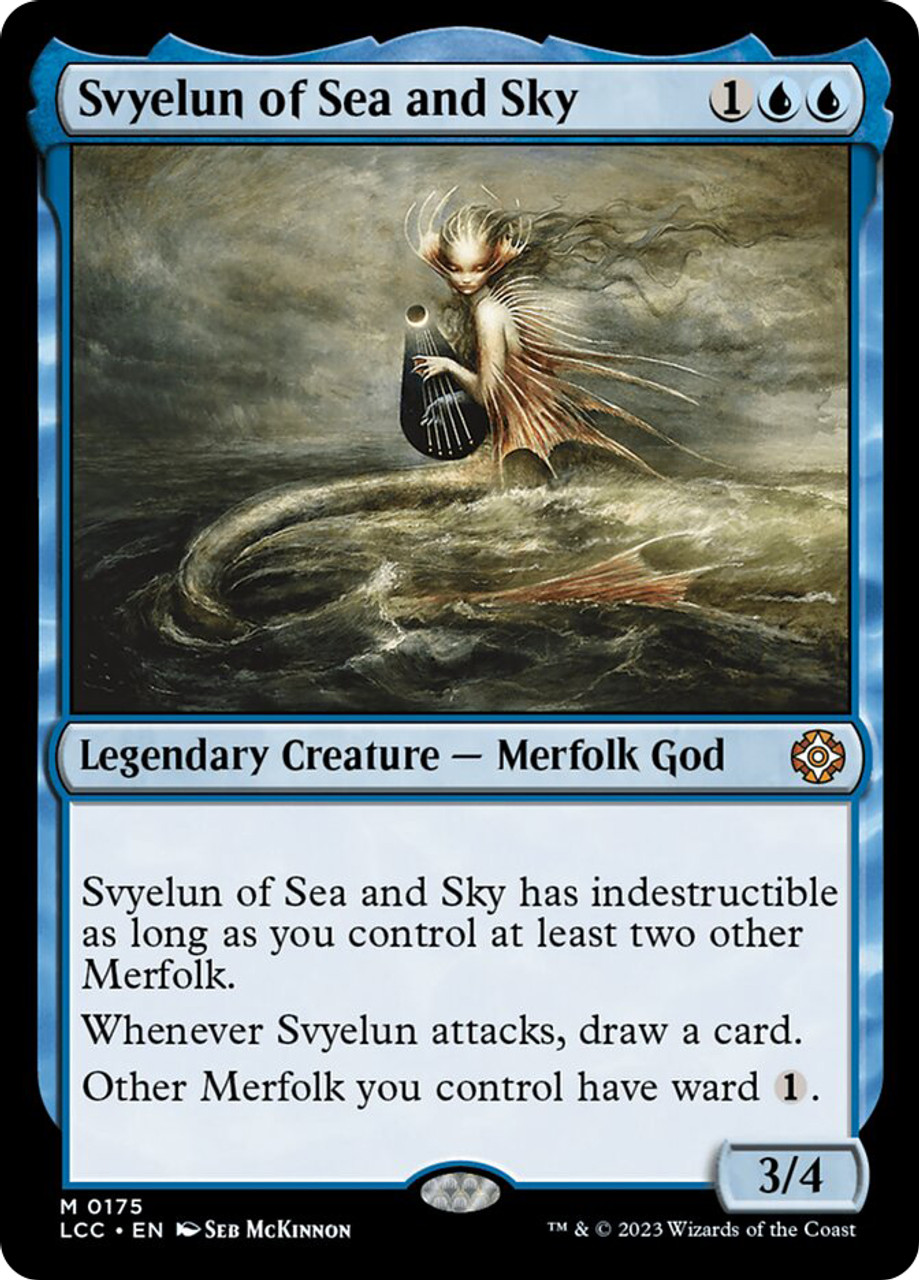 MTG Sea Kings' Blessing イタリア語 Svyelun of Sea and Sky | The Lost Caverns of Ixalan