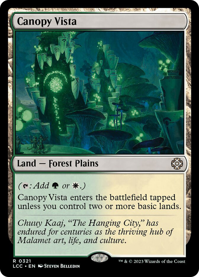Canopy Vista | The Lost Caverns of Ixalan Commander | Star City Games