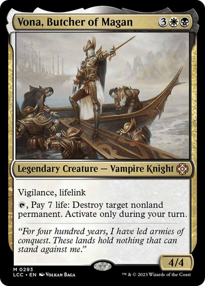 Vona, Butcher of Magan | The Lost Caverns of Ixalan Commander
