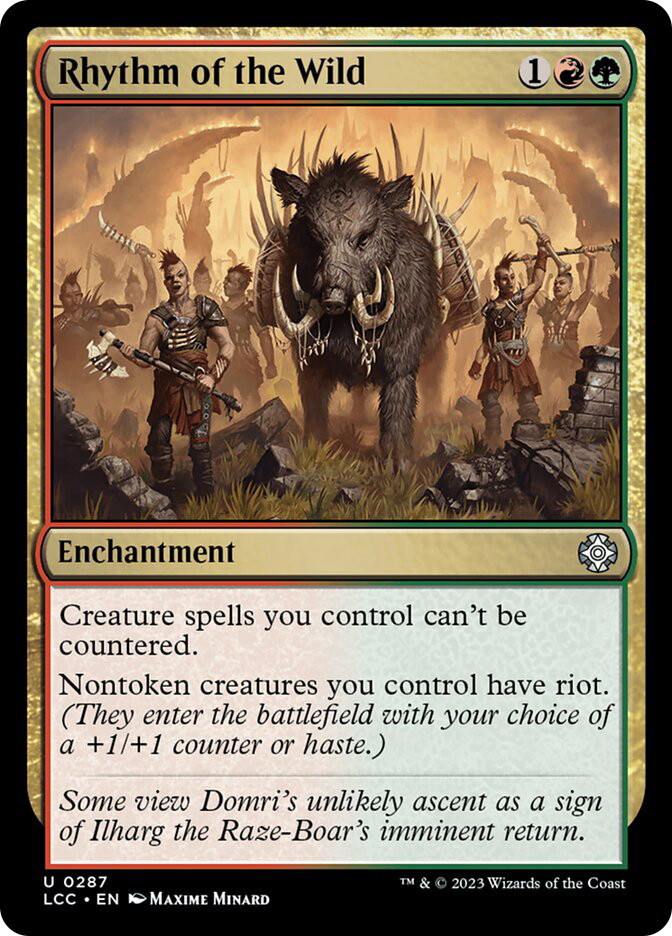 Rhythm of the Wild | The Lost Caverns of Ixalan Commander | Star
