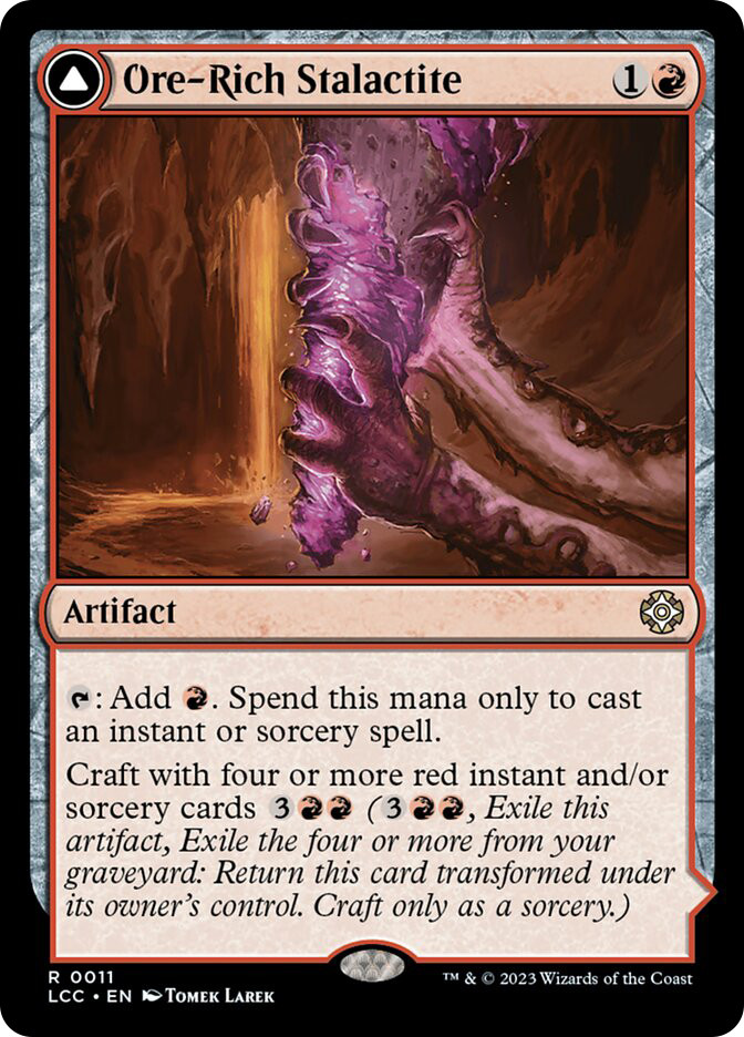 Ore-Rich Stalactite // Cosmium Catalyst | The Lost Caverns of