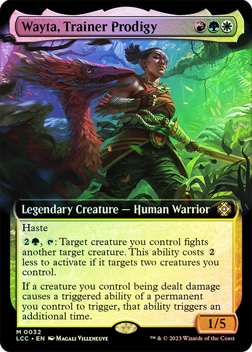 Wayta, Trainer Prodigy | The Lost Caverns of Ixalan Commander Wayta, Trainer Prodigy | The Lost Caverns of Ixalan Commander