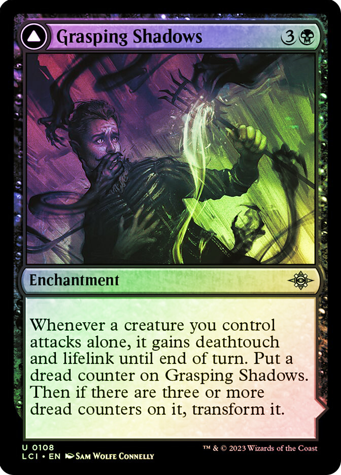 Grasping Shadows // Shadows' Lair | The Lost Caverns of Ixalan