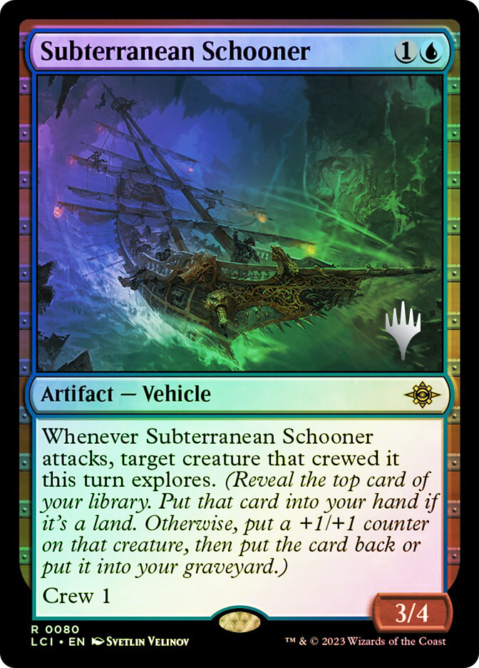 Subterranean Schooner (Promo Pack) (The Lost Caverns of Ixalan
