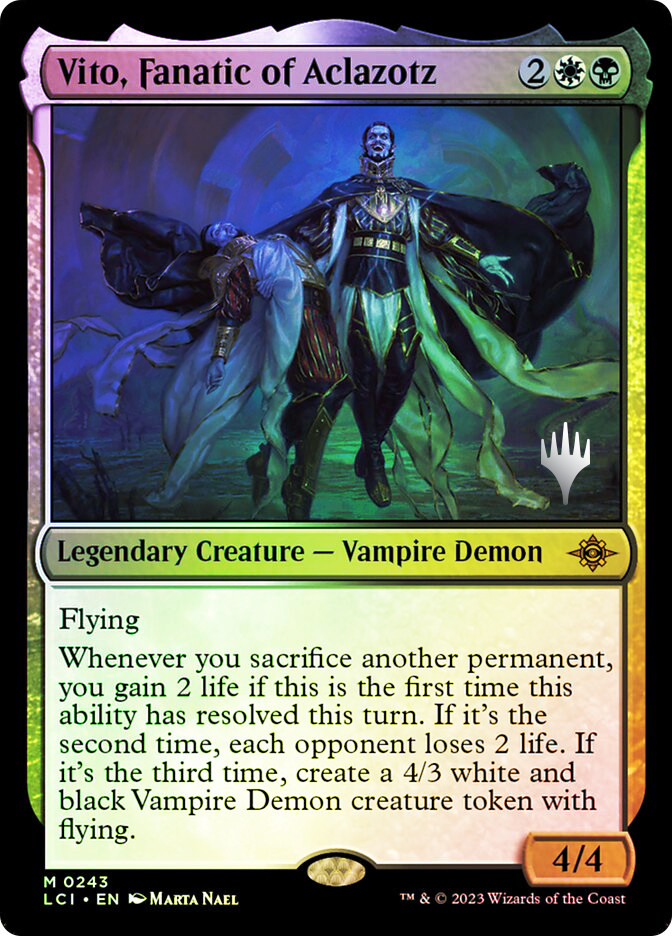Vito, Fanatic of Aclazotz (Promo Pack) (The Lost Caverns of Ixalan