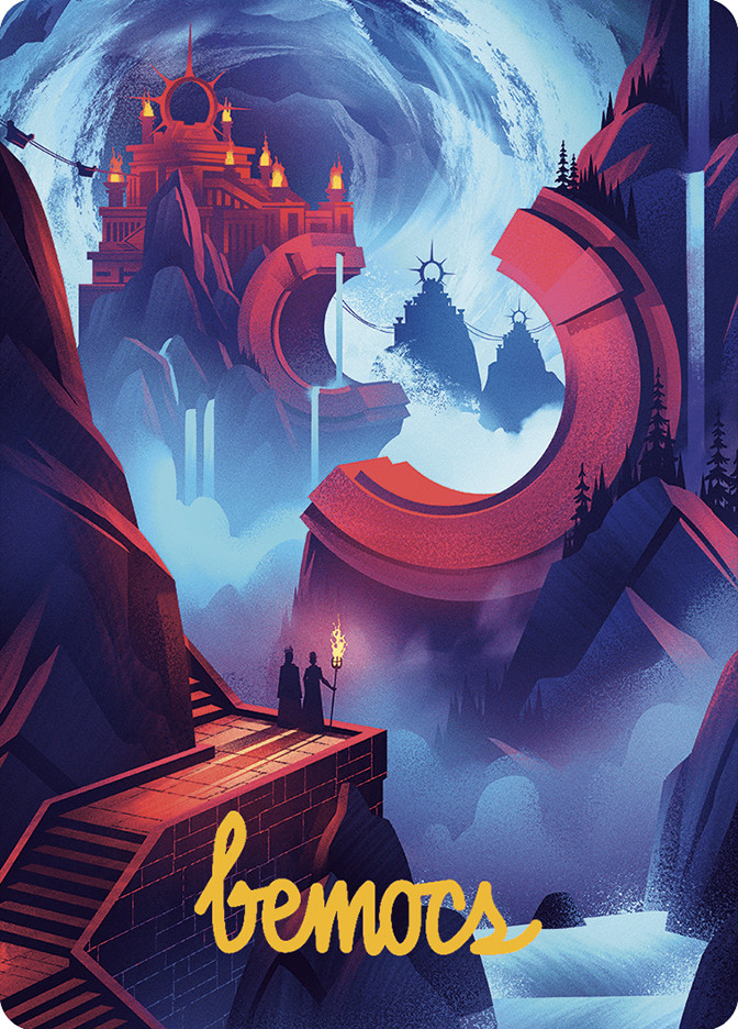 Mountain Art Card} (#45) (Signed) | Art Series: The Lost Caverns