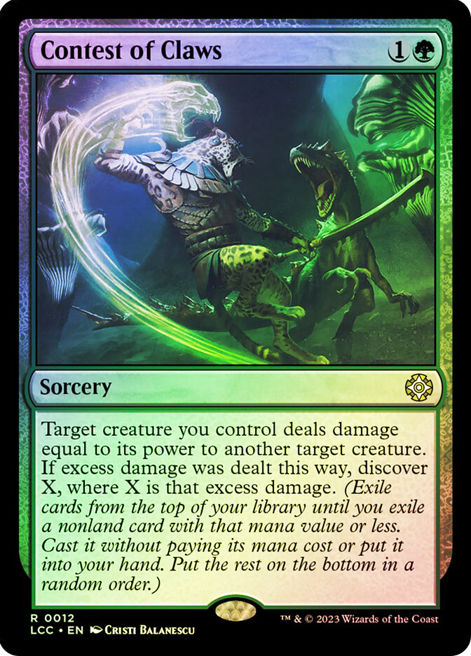 Contest of Claws | The Lost Caverns of Ixalan Commander | Star